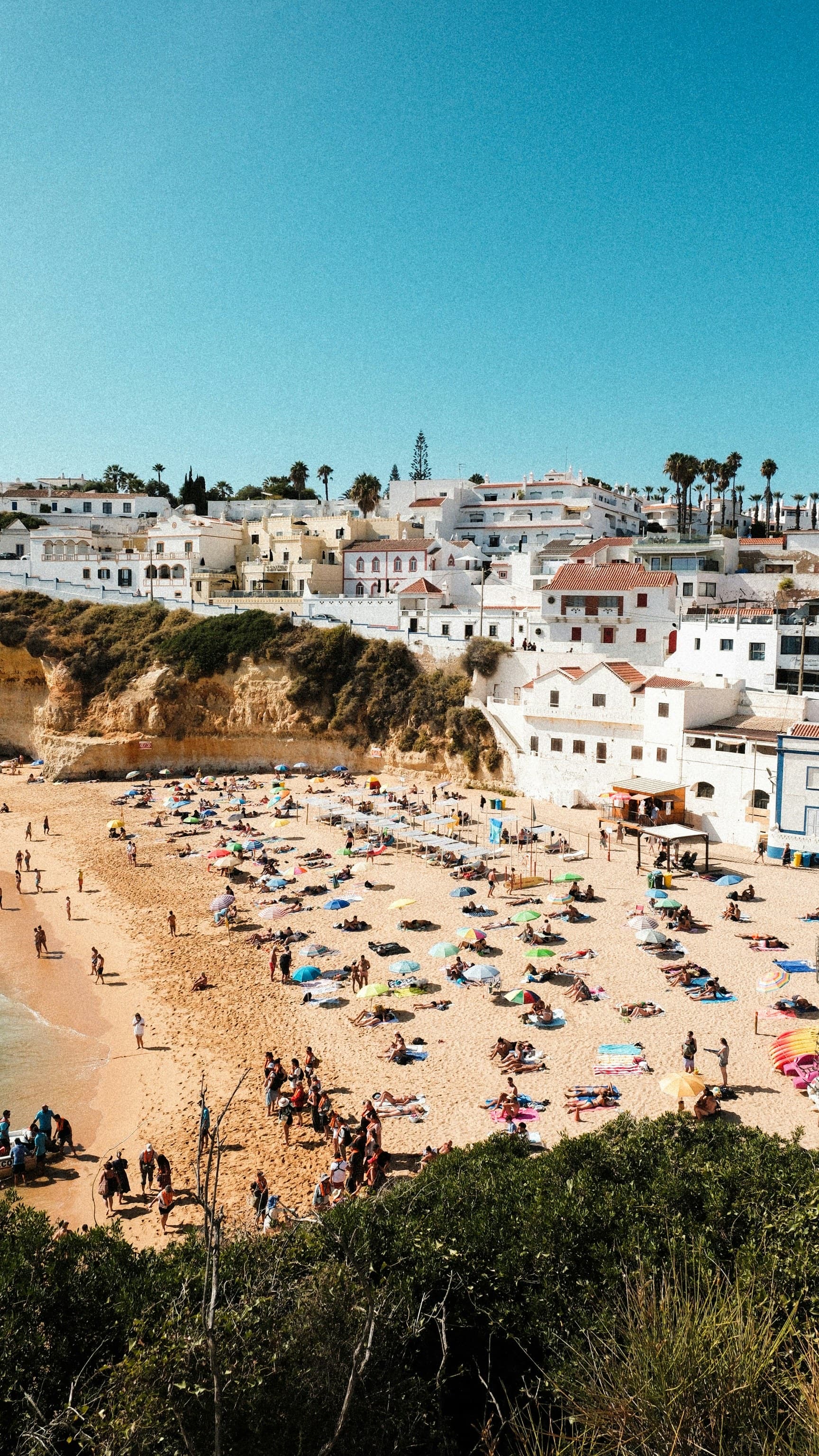 Algarve beach panorama